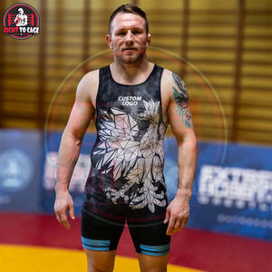 Nuevo Conjunto de Artes Marciales de Alto Rendimiento en Spandex y Poliéster Estampado con Cuello Redondo, Trajes de Lucha Personalizados - Product Image 3