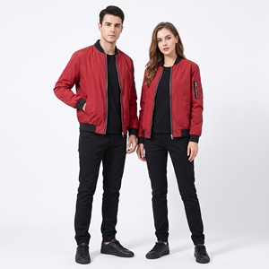 Blouson Bomber Homme Hiver Haute Qualité Coupe-Vent Épais Broderie Polyester Manches Personnalisées Style Baseball - Product Image 2