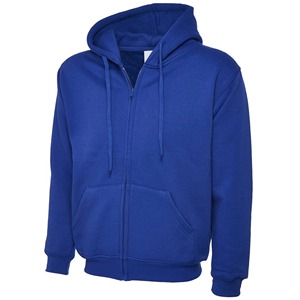Sudadera con capucha amarilla unisex clásica de algodón French Terry con cremallera completa, chaqueta con capucha, ropa de trabajo personalizada, informal - Product Image 3