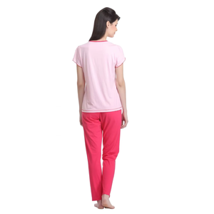 Conjuntos de Pijamas de Algodón de Primera Calidad para Mujer, Ropa de Dormir Transpirable de Algodón Orgánico Suave, Proveedor Mayorista - Product Image 2