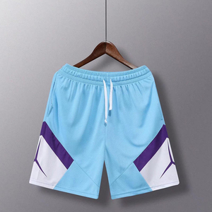 Shorts de sport personnalisés de haute qualité pour hommes, 100 % polyester, double couche, en maille, pour la gym, vente en gros - Product Image 1