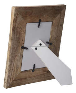 Cadre photo en bois poli de qualité supérieure avec finition en bois naturel Idéal pour l'affichage de table ou mural disponible pour l'approvisionnement mondial - Product Image 2