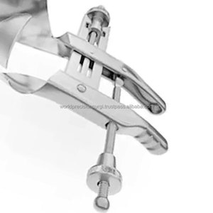 Espéculo Vaginal Manual Reutilizable de Acero Inoxidable, Doble Hoja, Apertura Paralela, Instrumento Quirúrgico de Ginecología, Certificado CE - Product Image 3