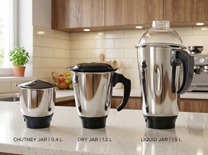 Reasonable Prices <b>Mixer</b> <b>Grinder</b> with 3 Jar Set Durable 550W Heavy Duty <b>Mixer</b> <b>Grinder</b> Machine For Sale By Exporters - Product Image 3