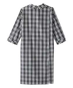 Robes d'hôpital unisexes en coton tricoté à manches courtes et longues, coupe-vent, séchage rapide, avec logo personnalisé, à nouer dans le dos, pour l'été et l'automne - Product Image 2