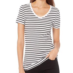 Camisetas de Mujer Lisas para Sublimación, Diseño Personalizado, Corte Ajustado, Sin Mangas, Rayas, Ecológicas, 220g, Fabricación en Pakistán, 100% - Product Image 2