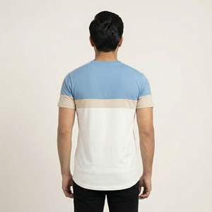 Camiseta 100% algodón para hombre, corte holgado, estampada, corte regular, manga corta, secado rápido, 100% algodón, camisetas para gimnasio y entrenamiento con estampado. - Product Image 3