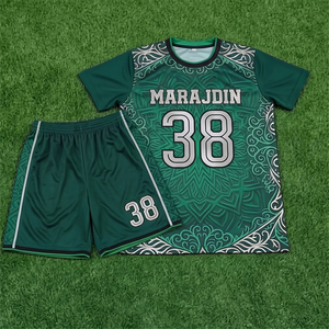 Conjunto de Uniforme de Fútbol Personalizado Premium, Uniformes de Fútbol de Equipo Personalizables, Kit de Camiseta de Fútbol Totalmente Personalizable con Nombres y Números de Jugadores - Product Image 3