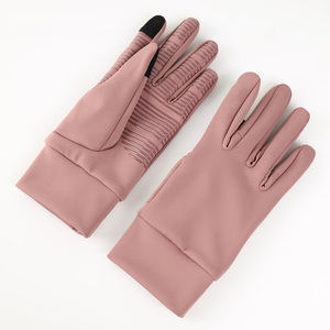 Running Gloves <b>Full</b> Customizable <b>Full</b> Finger Running Gloves Outdoor Sport Wrist Support Fitness Workout Anti <b>Slip</b> Riding Glove - Product Image 3