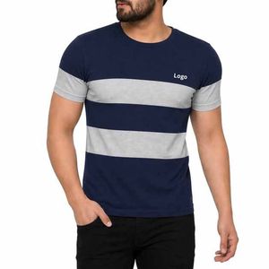Camiseta de Hombre, Corte Regular, Manga Corta, Lisa, Tejido de Punto, 100% Algodón, Transpirable, Secado Rápido, Antiarrugas, Cuello Redondo - Product Image 5