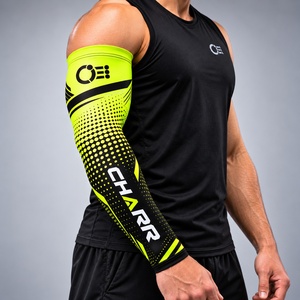 Mangas de brazo deportivas unisex sin costuras de alta calidad 2027, personalizadas para adultos, con protección UV y anti-UV australiana para golf - Product Image 3