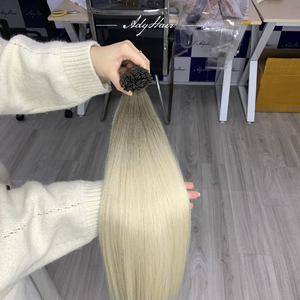Cheveux naturels brésiliens en vrac, couleur claire, qualité supérieure, avec pointes en kératine, pour perruques, prix d'usine vietnamien, vente en gros - Product Image 2