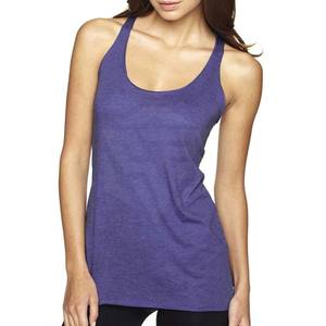 Débardeur en coton respirant à séchage rapide pour femme, nouveau design, motif uni, idéal pour l'été, la gym, le yoga, le fitness, en tissu tricoté - Product Image 2