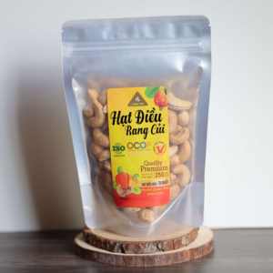 Dong Phu Vietnam - Nueces de Anacardo Orgánicas Premium W180 Tostadas y Peladas, 250 g, con Cierre Transparente, Certificación ISO, Sabor a Mantequilla y Sal, 12 Unidades - Product Image 6