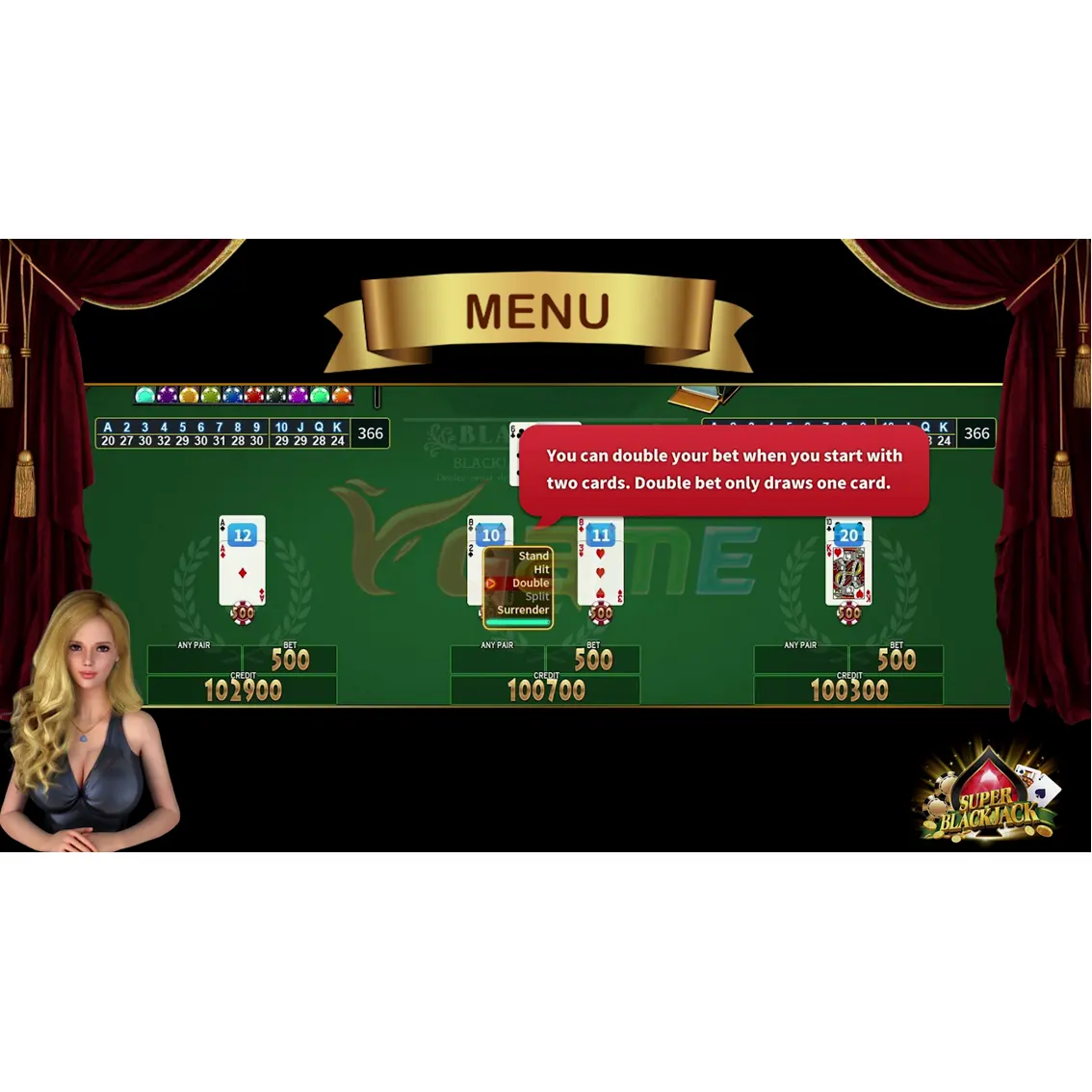 VGAME Game Room Software Board Poker Blackjack para venda