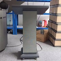 Pantalla LED para Podio de Iglesia, Podio Digital con Píxeles P1.86, Frecuencia de Actualización de 3840Hz, Brillo de 800cd para Uso en Conferencias y Aulas