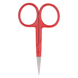 Ciseaux de pêche en acier inoxydable de qualité chirurgicale, couleur rouge, 3,5 pouces, ciseaux pour tresser les lignes de pêche, cisailles à couper les lignes, poignée ergonomique - Product Image 2
