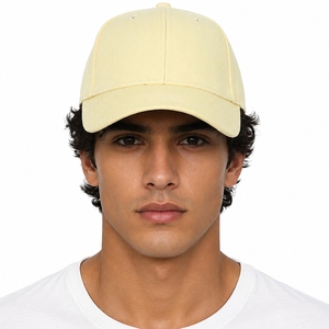 Unisex <b>Baseball</b> <b>Cap</b> Adjustable Strap <b>Plain</b> Cotton Casual Outdoor Hat Soft Comfortable Neutral Color Headwear Adjustable Fit - Product Image 1