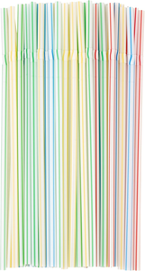 Pailles à boire jetables biodégradables en PET/PLA multicolores - Écologiques, sans BPA, anti-fuite, résistantes au congélateur, colorées - Product Image 2