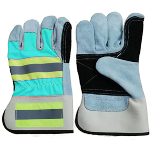 Gants de travail en cuir de vachette renforcé, résistants, pour la sécurité industrielle, protection des mains, doux et confortables, gants de rigueur - Product Image 6