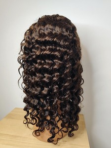 Unique Design HD Lace Closure Full Volume Remy Hair <b>Machine</b> Double Weft All Colors for Professional Wig Available for Sale - Product Image 3