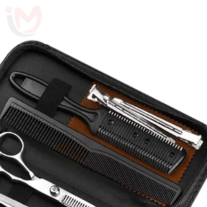 Kit de ciseaux de coiffure professionnels en acier inoxydable, outils de coupe pour salon de coiffure - Product Image 2