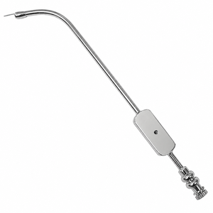 Tube d'aspiration nasale Antrum courbé avec obturateur en acier inoxydable, disponible dans toutes les sortes et tailles, instruments chirurgicaux - Product Image 4