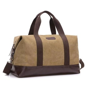 Bolsa de Viaje Rectangular de Cuero con Asa Superior y Cierre de Cremallera, Unisex, Múltiples Compartimentos, Capacidad de 25-49L, Deportiva - Product Image 6