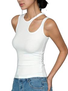 Débardeurs longs pour femmes en spandex/coton à séchage rapide pour les soirées en boîte de nuit et la plage, fabriqués au Bangladesh - Product Image 2