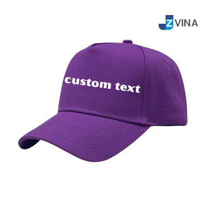 Casquette de baseball personnalisée avec logo, casquette ajustable pour papa, casquette snapback brodée avec lettres pour la promotion d'équipe - Product Image 1