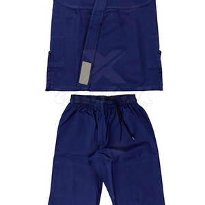 ชุดคาราเต้ผ้าคอตตอน 100% คุณภาพสูง ซักแล้ว ยืดหยุ่นได้ สำหรับนักเรียนเทควันโดและศิลปะการต่อสู้ เอวยางยืด ใส่สบาย - Product Image 6