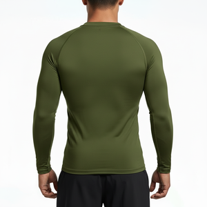 Quick Dry <b>Compression</b> <b>Shirt</b> Men Fitness Running Sportswear Supplier Factory - Product Image 2