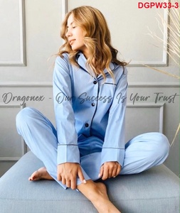 Certified 100% New Women's <b>Pajamas</b> Set Luxurious Cotton Summer 2024 Trend Favored With Design Close to Nature Good for the Skin - Product Image 4