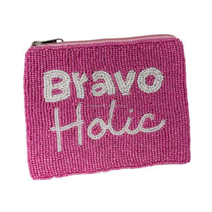 Monedero de cuentas para amantes de las Perritas, con cuentas blancas bordadas, bolsa con cremallera, mini cartera, bolsa de regalo con huella de pata, personalizado, al por mayor - Product Image 2