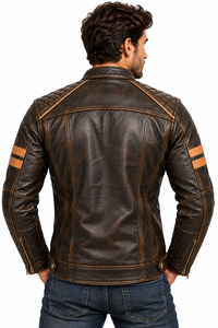 New Waterproof Adult Motorcycle Riding Pants with Knees & <b>Hip</b> <b>Pads</b> Motocross Racing Leather Material Protective Design - Product Image 4