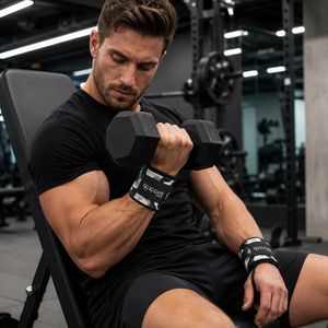 GAPE SPORTS Attelle de poignet réglable antidérapante pour musculation, unisexe, avec fermeture auto-agrippante, vente en gros - Product Image 4