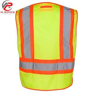 Chaleco de Seguridad Reflectante de Alta Visibilidad, Calidad Premium, Ropa de Trabajo de Alta Visibilidad, Fabricante OEM Personalizado 2026, Unisex - Product Image 3