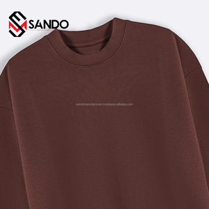 Sudadera de lana para hombre de talla grande personalizada Unisex de alta calidad, Sudadera con capucha de algodón ligero 3D para peso pesado con estampado de soplo - Product Image 2