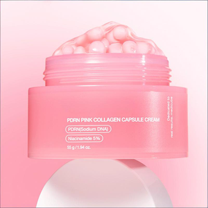 ครีมบำรุงผิวหน้าแบบแคปซูล คอลลาเจนสีชมพู แบรนด์ส่วนตัว - Product Image 2