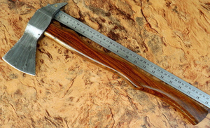 Artisan Copper Axe Handmade Rustic Hatchet Woodland <b>Tool</b> Camp Gear Decorative Metalwork Heritage Inspired Outdoor Gift Rustic - Product Image 6