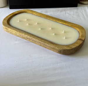 Nuevos Recipientes de Madera para Velas, Tazones para Velas de Tamaño Personalizado, Portavelas de Madera para Fiestas Navideñas - Product Image 2
