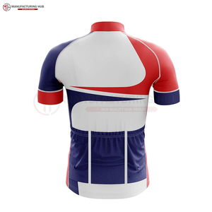Conjunto de Jersey de Ciclismo Transpirable Personalizado para Hombre, Manga Corta, Absorbe la Humedad, Ajustado, Ropa Deportiva de Verano con Cierre de Cremallera y Patrón a Cuadros - Product Image 5