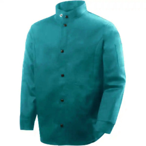 Chaqueta de Seguridad Industrial Resistente de Tela de Algodón Perforada FR, Certificada CE, Alta Visibilidad, Protección Corporal para Soldador, Reflectante - Product Image 6