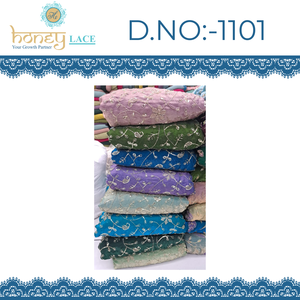 Tela Fendy Bordada, Suave al Tacto y Transpirable, para Vestidos de Novia, Decoración del Hogar, Estilo Elegante, Accesorios de Muebles de Lujo No Tejidos - Product Image 3