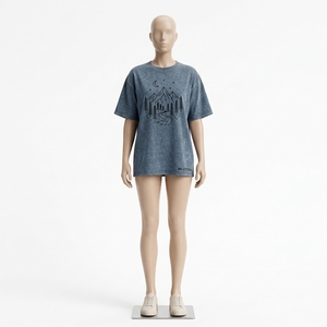 <b>Mens</b> <b>Blue</b> Acid Wash Graphic T Shirt Apparel T Shirt For <b>Men</b> <b>Mens</b> T Shirts Shirts For <b>Men</b> Hot Supplier Wholesale Low Price Tee - Product Image 3