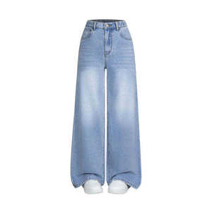Vaqueros casuales de mezclilla de estilo holgado para mujer, de longitud completa, muy demandados a nivel mundial, y vaqueros cortos de mezclilla para mujer. - Product Image 6