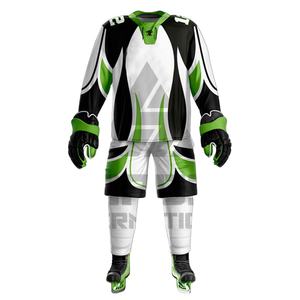 Uniforme de hockey sur glace 100% polyester uniforme de hockey sur glace sur mesure meilleur prix uniforme de hockey sur glace - Product Image 1