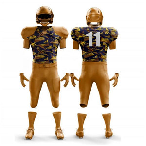 Uniforme de Fútbol Americano de Alto Rendimiento, Material Transpirable y Duradero, Diseño y Color Personalizados, Servicio OEM, Entrenamiento y Juegos - Product Image 1