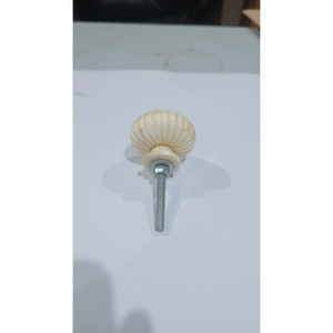 Antique Style Metal & Marble Knob Pull Handle For Kitchen Drawer <b>Wardrobe</b> Cabinet Closet Bedroom Cupboard Unit From India - Product Image 5