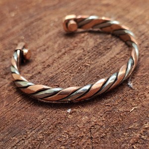 สินค้าขายดี ผลิตภัณฑ์จากธรรมชาติ เสื้อเกราะทองแดงขัดเงา บรรเทาอาการปวดข้ออักเสบ ช่วยฟื้นฟูสุขภาพ ลายพิมพ์แบบดั้งเดิม - Product Image 4